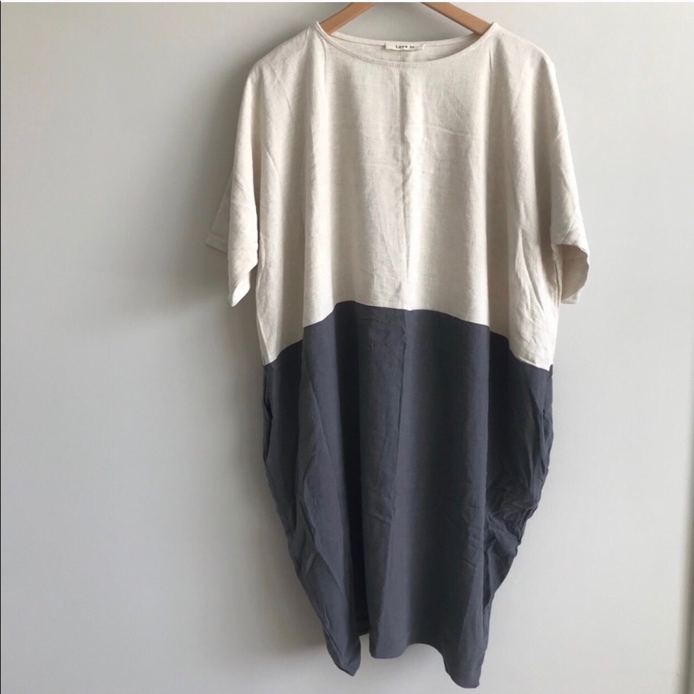 Colorblock dress